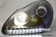 SW-Light Xenon Scheinwerfer passend für Porsche Cayenne I 955 9PA 02-07 LED Standlicht black