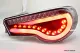SW-Celi LED taillights for Toyota GT86 / Subaru BRZ 12-16 Lightbar black