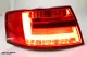 SW-Celi LED Rückleuchten passend für Audi A6 4F Limousine 04-08 Lightbar red smoke (für 6Pin Serie Birne RL)
