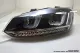 SW-Light headlights VW Polo 6R 6C 10-17 LED U-Tube positionslight black dynamic Indicator