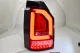SW-Celi LED Rückleuchten für VW T6 Typ SG 16-20 red/clear mit Wischblinker für Werks LED