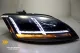 SW-DRLTube Xenon headlight for Audi TT 8J 06-10 with LED TFL / dynamic indicator black