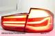 SWCeli LED Rückleuchten für 3er BMW F30 Limo 12-18 red LED Lightbar