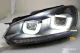 SW-DRLtube Scheinwerfer VW Golf VI 08-12 Dynamischer Blinker LED TFL U-Lighttube black
