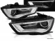 SW-DRLTube headlights for Audi A3 Type 8V 13-16 LED DRL R87 black/chrome