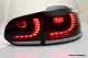 SW-Celi LED taillights for Golf 6 08-12 black/smoke/white with LED wiper indicator