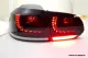 SW-Celi LED taillights for Golf 6 08-12 black/smoke/white with LED wiper indicator