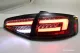 SW-Celi LED taillights suitable for Audi A4 B8 8K Limo Facelift 12-15 black/clear LED wiper indicators for series LED
