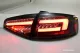 SW-Celi LED taillights suitable for Audi A4 B8 8K Limo Facelift 12-15 black/clear LED wiper indicators for series LED