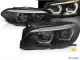 angel eye Xenon headlights suitable for 5Series BMW F10 F11 Lim/Touring 10-13 LED dynamic indicator black
