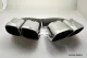 SW-Exhaust exhaust tips for Cayenne II 92A 958 V8 models gasoline chrome angular