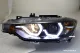 SW-DRL Angel Eye Scheinwerfer für 3er BMW F30/F31 LCI 16-19 LED U-TFL-Standlichtringe black
