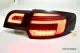 SW-Celi LED Rückleuchten für Audi A3 8PA 03-08 Sportback Lightbar LED Wischblinker Black/smoke