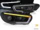 SW-DRLtube headlights VW Scirocco III Type 13 08-14 LED DRL + LED Indicator black