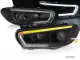SW-DRLtube headlights VW Scirocco III Type 13 Facelift 15-17 LED DRL + LED Indicator black