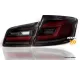 SW-Celi LED Rückleuchten für BMW 5er F10 Limousine 4Türer 10-17 black/smoke Lightbar Wischblinker