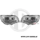 SW-DRLTube headlights suitable for VW T6.1 20-23 LED Lighttube DRL R87 chrome dynamic indicator