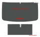 SW-Camper Magnet Thermomats for Cockpit (3parts) for Fiat Ducato III 250 06-22
