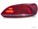 SW-Celi full LED rear lights suitable for VW Scirocco 3 08-14 LED Lightbar cherry red