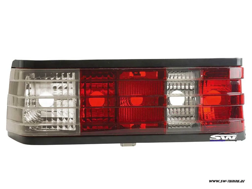 SW tail lights suitable for Mercedes Benz W201 82-93 190E red/crystal