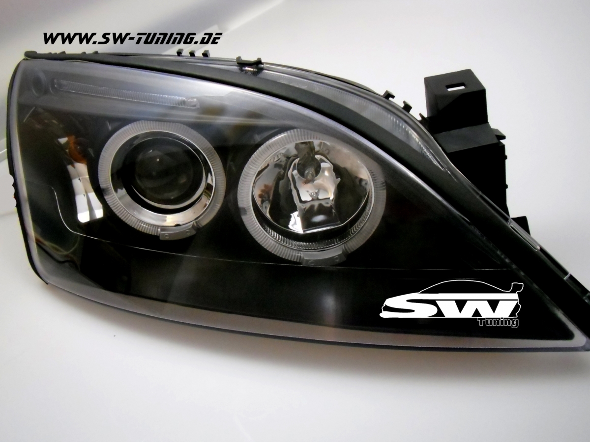 Ford mondeo black eye headlights #8