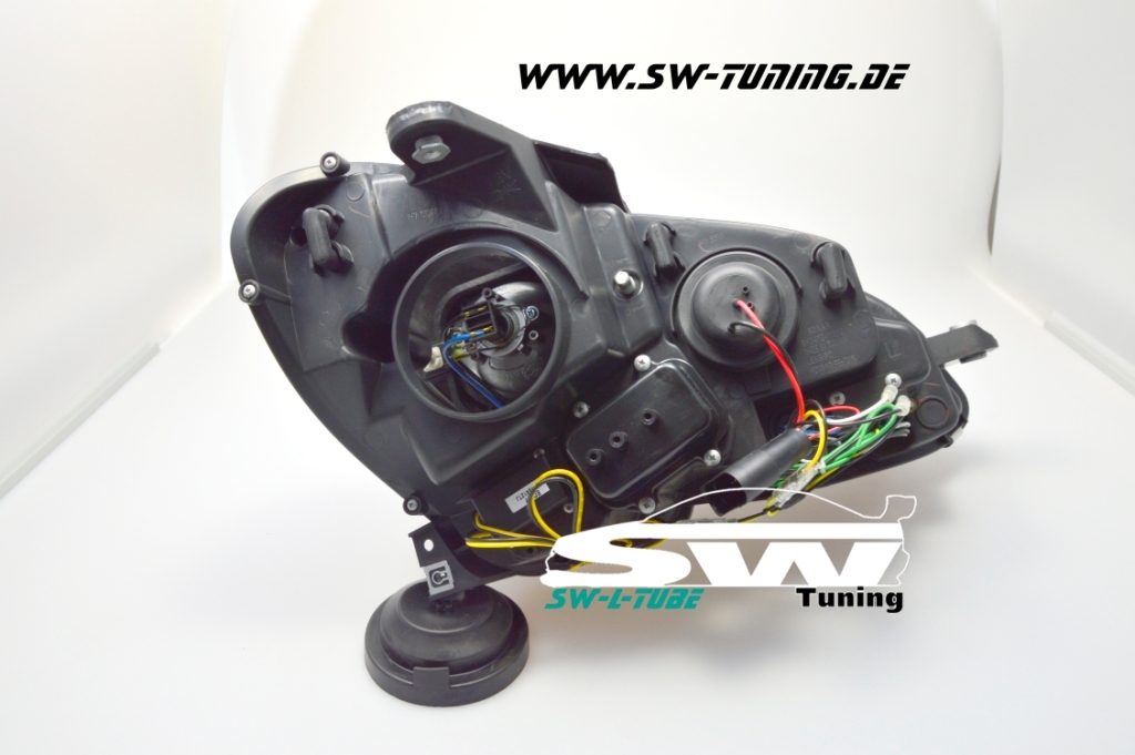 SW-Ltube Scheinwerfer MB C-Klasse W204/S204 Mopf 11-15 LED ... halogen headlight wiring diagram 