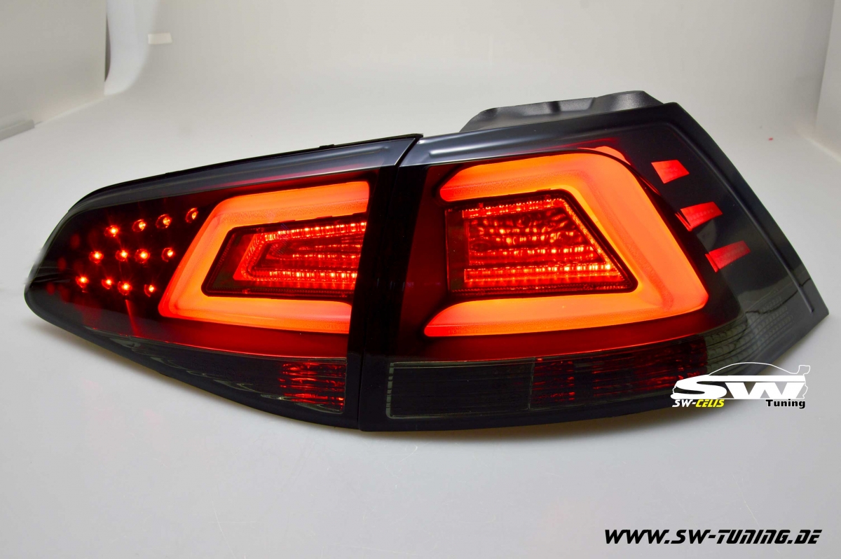 Drive By Wire >> SW-Celis LED taillights VW Golf 7 Type AU 12-16 black/smoke Lightbar - tuning online kaufen Drive By Wire >> SW-Celis LED taillights VW Golf 7 Type AU 12-16 black/smoke Lightbar - tuning online kaufen