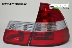 SW taillights for 3Series BMW E46 Touring 98-06 red/crystal