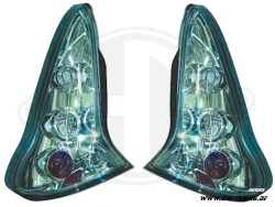 SW- Taillights for Citroen C4 3T 05-09 chrome