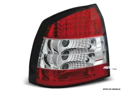 SW-Light LED Rückleuchten für Opel Astra G 98-04 Lim/Fließheck red/crystal