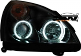 SW- Angel Eye headlights Renault Clio II Phase2 Type B Facelift 01-05  SLR black