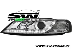 SW-Light headlights Opel Vectra B 99-02 Facelift LED positionslight chrome