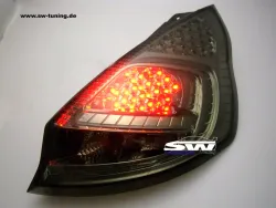 LED Rückleuchten Ford Fiesta MK7 JA8 08-13 3/5Türer smoke