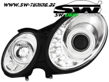 SW-Light headlight Mercedes Benz E-Class W211 02-06 LED positionslight chrome