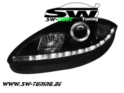 SW-Light headlights Seat Leon 1P 05-09 LED positionslight black