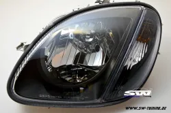 headlights for Mercedes Benz SLK R170 96-04 black