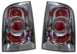 SW- taillights suitable for Skoda Octavia I station-wagon Typ 1U 01-04 chrome