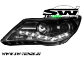 SW-Light headlights VW Tiguan 07-11 LED positionslight black