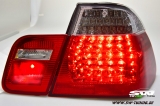 SW- LED taillights for BMW E46 LCI 4Doors sedan 02-04 red/crystal 4pieces