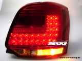 SW-Light LED Rckleuchten passend fr VW Polo V 6R 09-14 Steilheck red/smoke