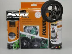 Wheels foil / anthracite metallic Spray foil Foliatec 2x400ml 56,19EUR/1l