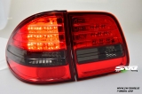 SW-Light LED Rckleuchten passend fr MB E-Klasse T-Model S210 96-03 red/smoke