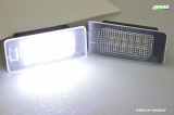 SW-Light LED License Plate for Audi Q5/8R A4/B8 A5/8T 07-10| Octavia III 12-16 | Panamera 10-15