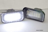 SW-Light LED License Plate for Mercedes Benz W203 sedan / CL203 Coupe / CLK W209