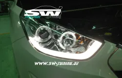 SW-LTube Scheinwerfer Hyundai IX35 LM 09-13 chrome Lighttube Standlicht