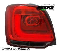 SW-Light LED taillights for VW Polo Type 6R 09-14 red/smoke hatchback