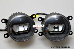 SWDRL LED DRL / fog Light for Dacia Land Rover Suzuki Peugeot Citroen Jaguar Subaru Mitsubishi Nissan black