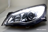 SW-DRL headlights Opel Astra J 09-125Doors LED DRL R87 chrom