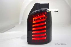 SW-Celi LED taillights suitable for VW T5 Type 7H 7E 03-15 Black/smoke Lightbar