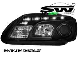 SW-Light Scheinwerfer VW Touran 1T/ Caddy 03-06 LED Standlicht Black